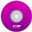 CD Purple Icon 32x32 png